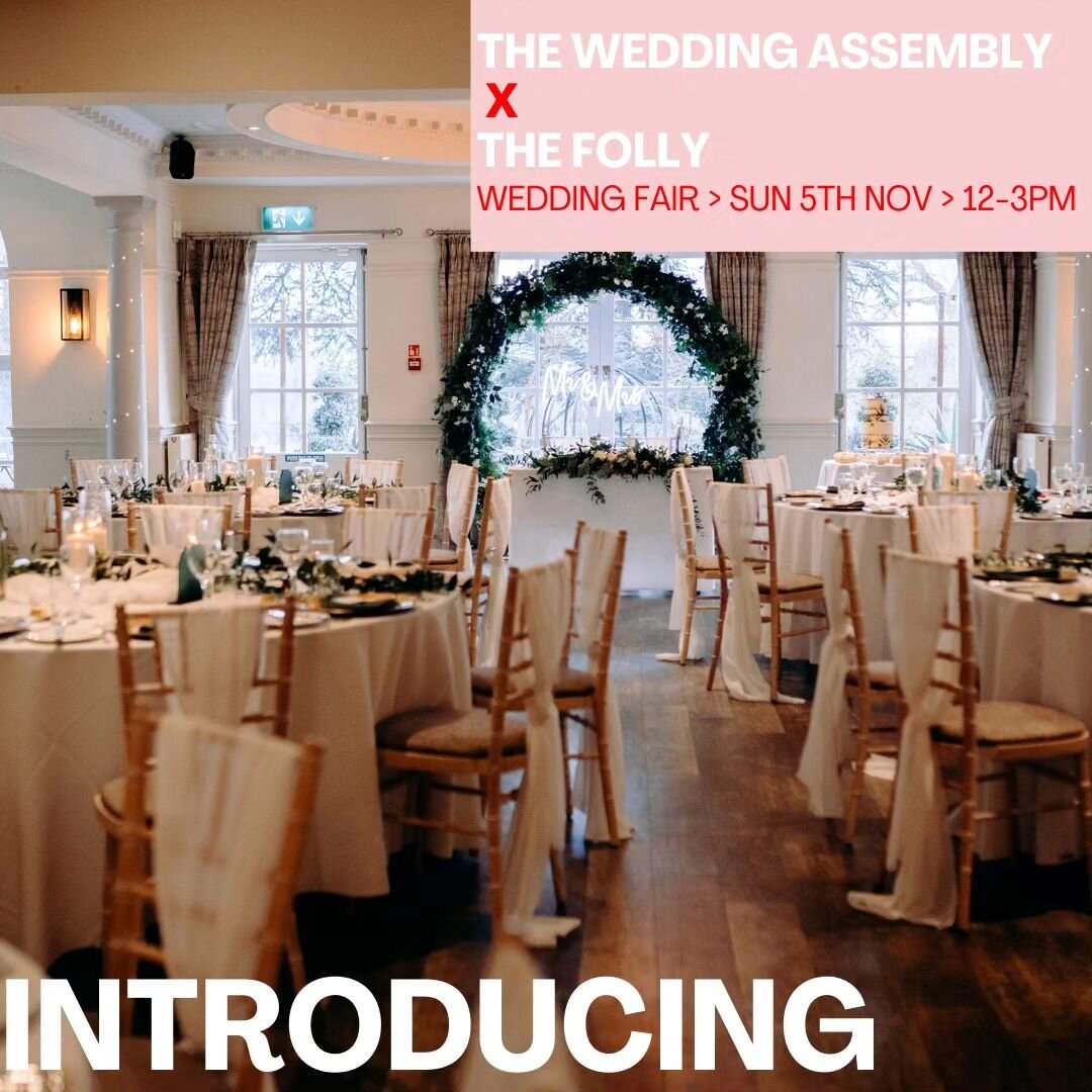 UPCOMING &gt;&nbsp;@the.wedding.assembly&nbsp;X&nbsp;@thefolly_atthefarmhouse

📍WEDDING FAIR &gt; SUN 5TH NOV💥🎆 &gt; 12-3PM &gt; EXPECT...

&gt;Incredible selection of local wedding suppliers, handpicked by TWA

&gt; Embracing Bonfire Night vibes 