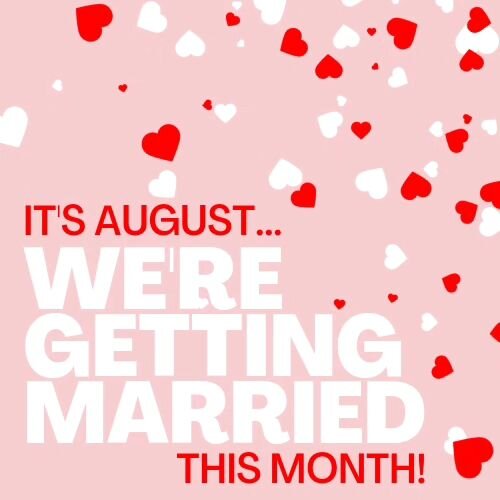 👀 AUGUST BRIDES AND GROOMS &lt; It's YOUR time! ❤️💖

Where are the August couples at? Hit up any AUGUST brides and grooms and get the excitement building 💒💍💑

Get tagging and sharing! 

#august2023 #august2023wedding #imgettingmarriedthismonth #