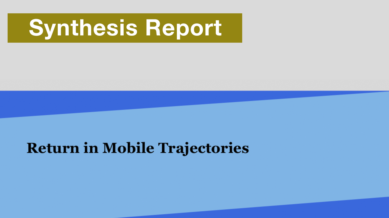 Return in Mobile Trajectories - WP7 Synthesis Report