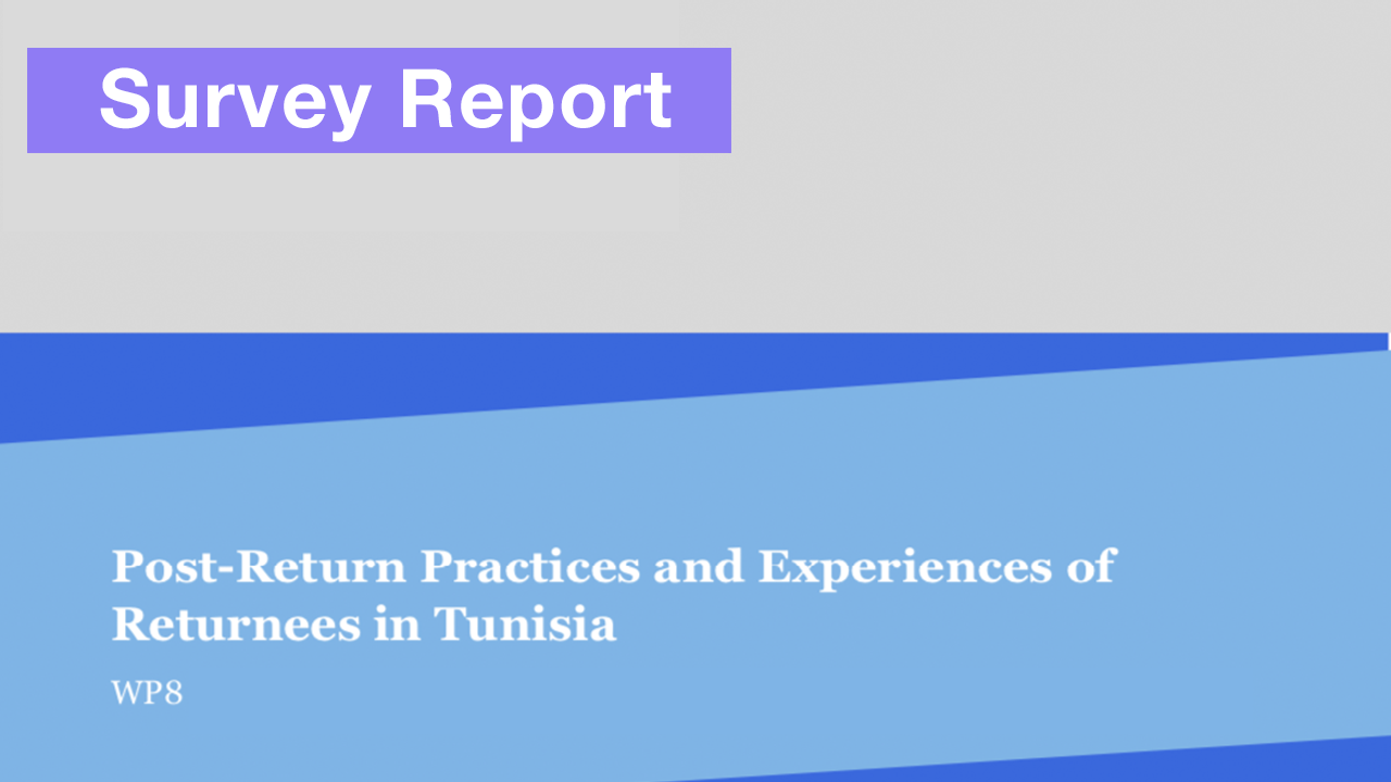 Post-Return Practices and Experiences of Returnees in Tunisia