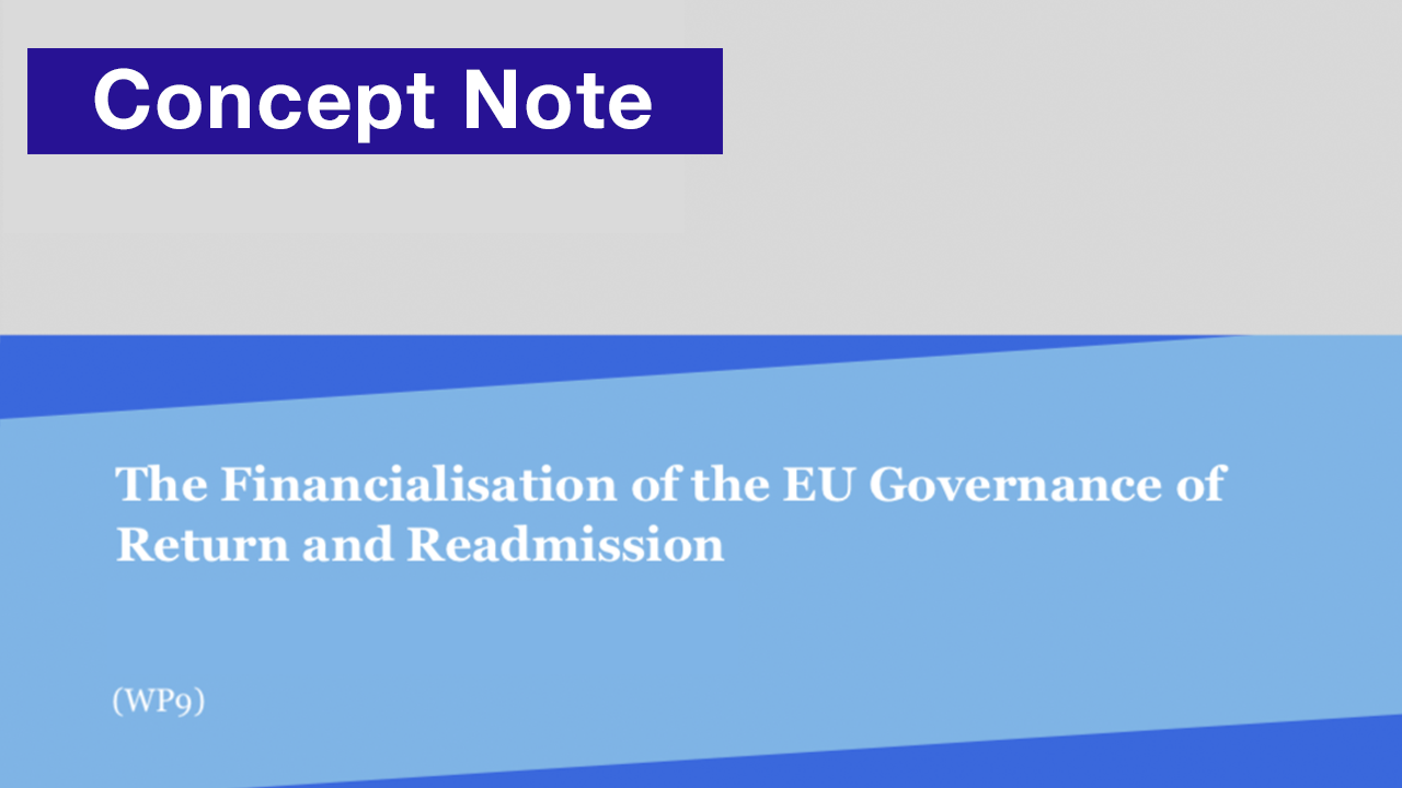 The Financialisation of the EU Governance of Return and Readmission - Concept note
