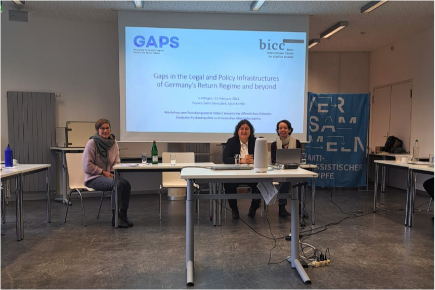 Joint Workshop between GAPs and MORE about German Return and Deportation Regime at Göttingen University on February 22-23, 2024