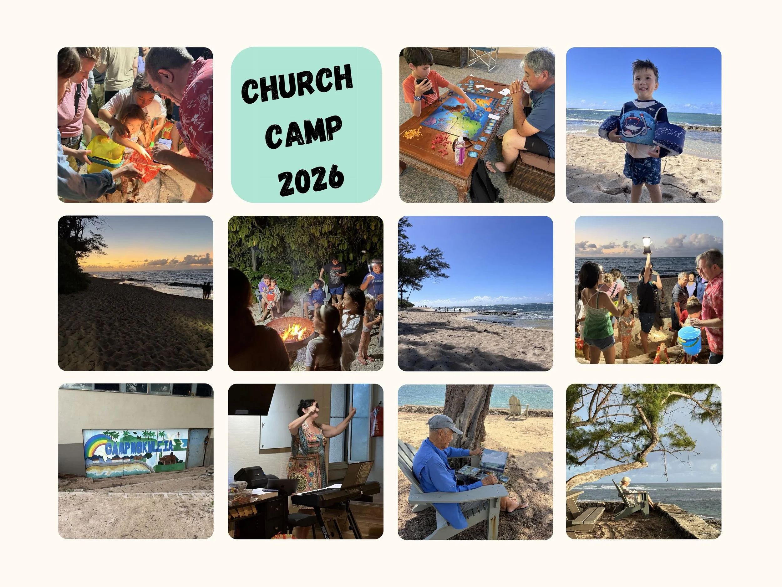 Church Camp was epic this year! Watch this space for reviews from campers.