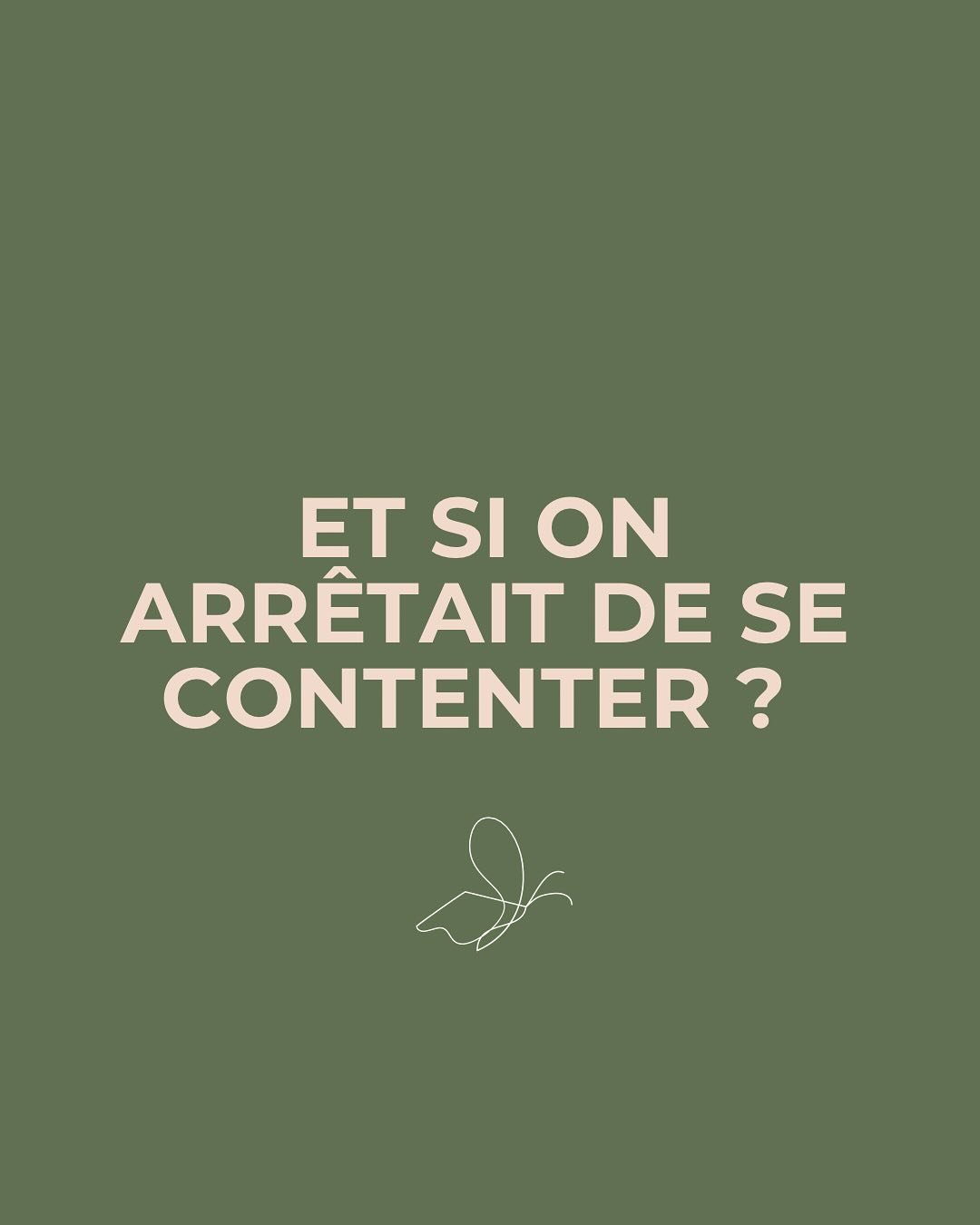 On s&rsquo;habitue parfois &agrave; vivre petit, &agrave; aimer petit, &agrave; demander juste ce qu&rsquo;il faut pour tenir debout.
Mais ce n&rsquo;est pas &ccedil;a, &ecirc;tre vivant.
Ce n&rsquo;est pas &ccedil;a, vibrer.
💛 Quand on commence &ag