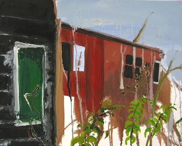 klingel - 2013 - öl auf leinwand - 40 x 50 cm