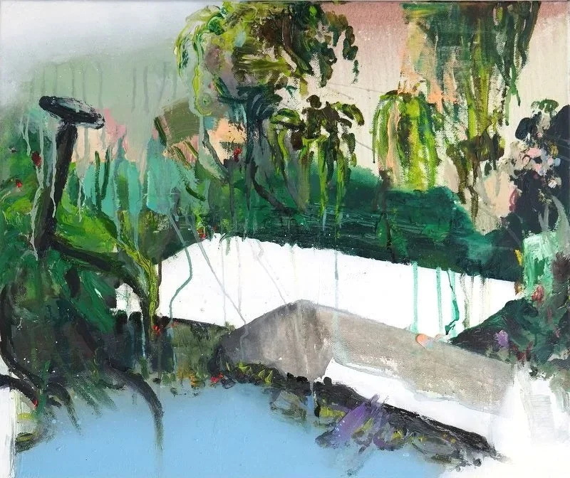 wanne small - 2016 - öl auf leinwand - 50 x 60 cm