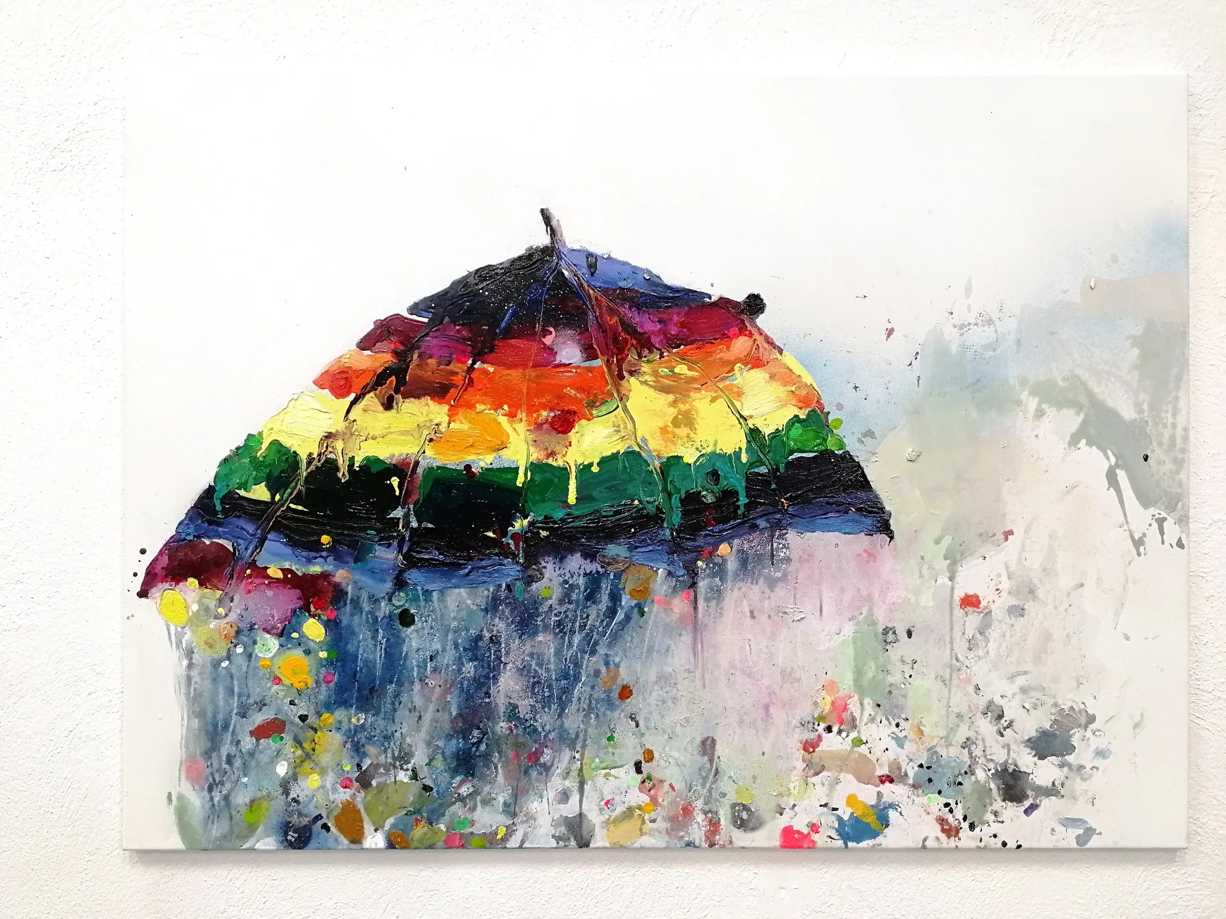 hope II  2023  Öl und Acryl auf Leinwand  90x120 cm