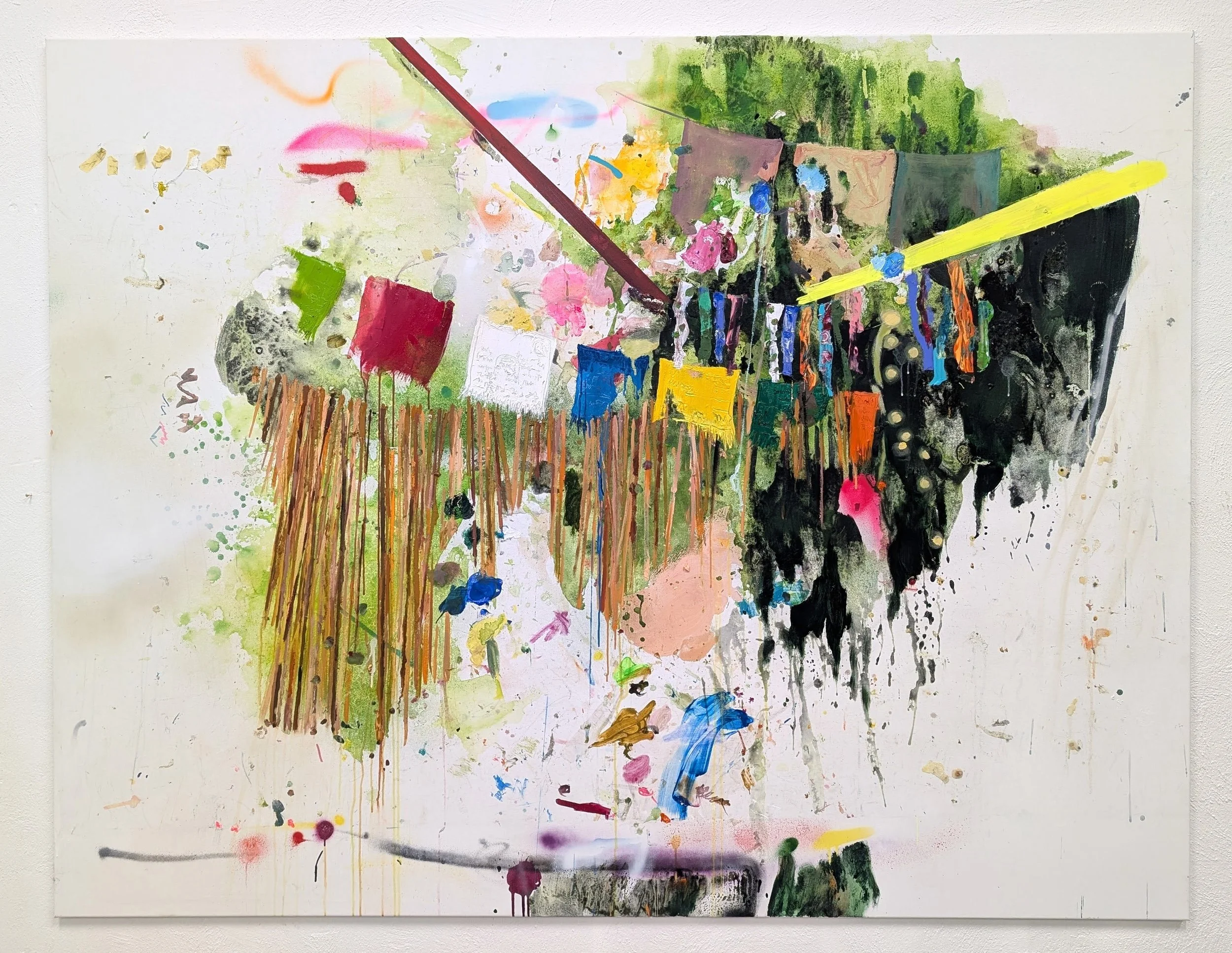 Festival  2026  Öl und Acryl auf Leinwand  155 x 200 cm