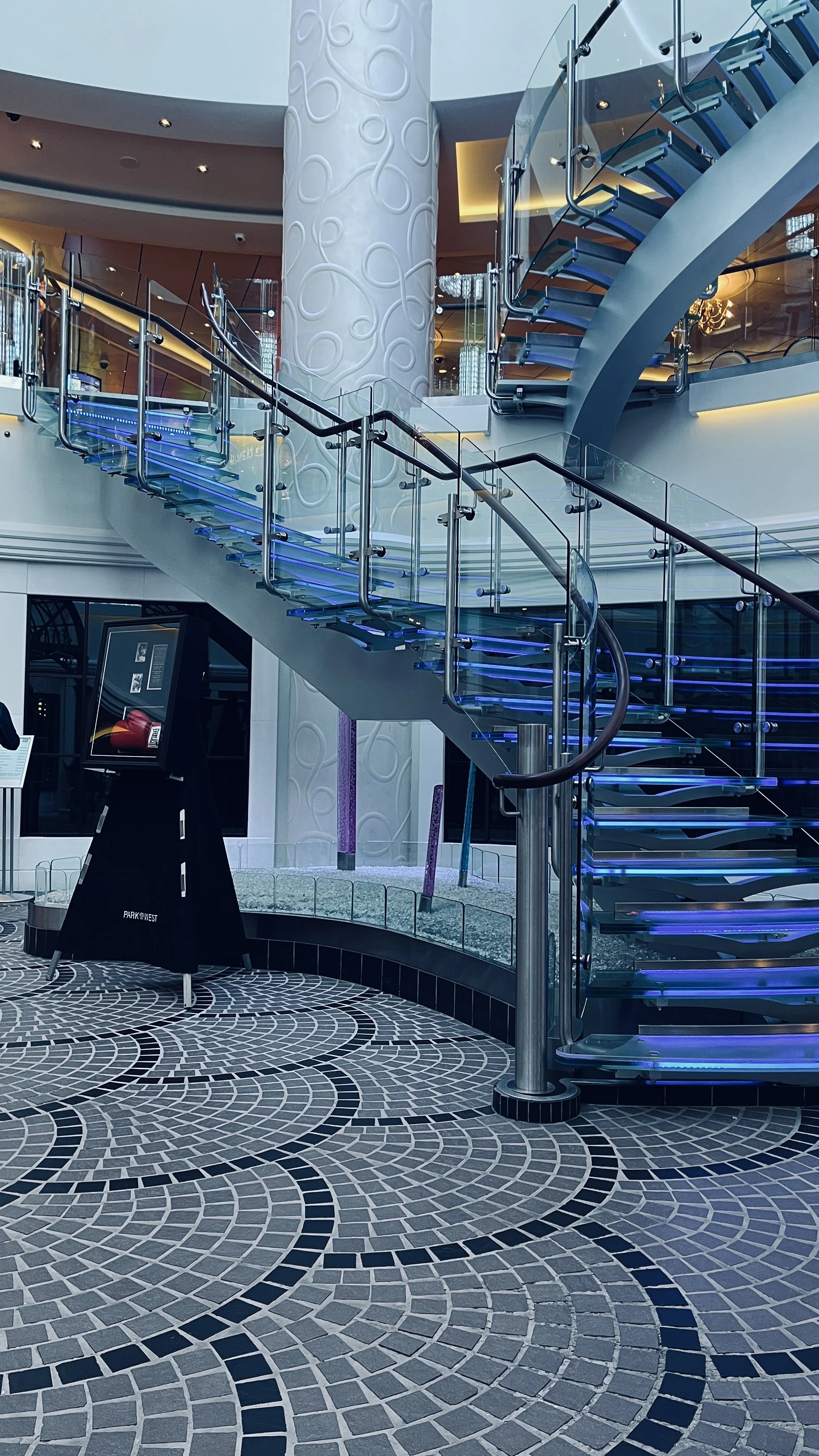 One of the main atrium areas.