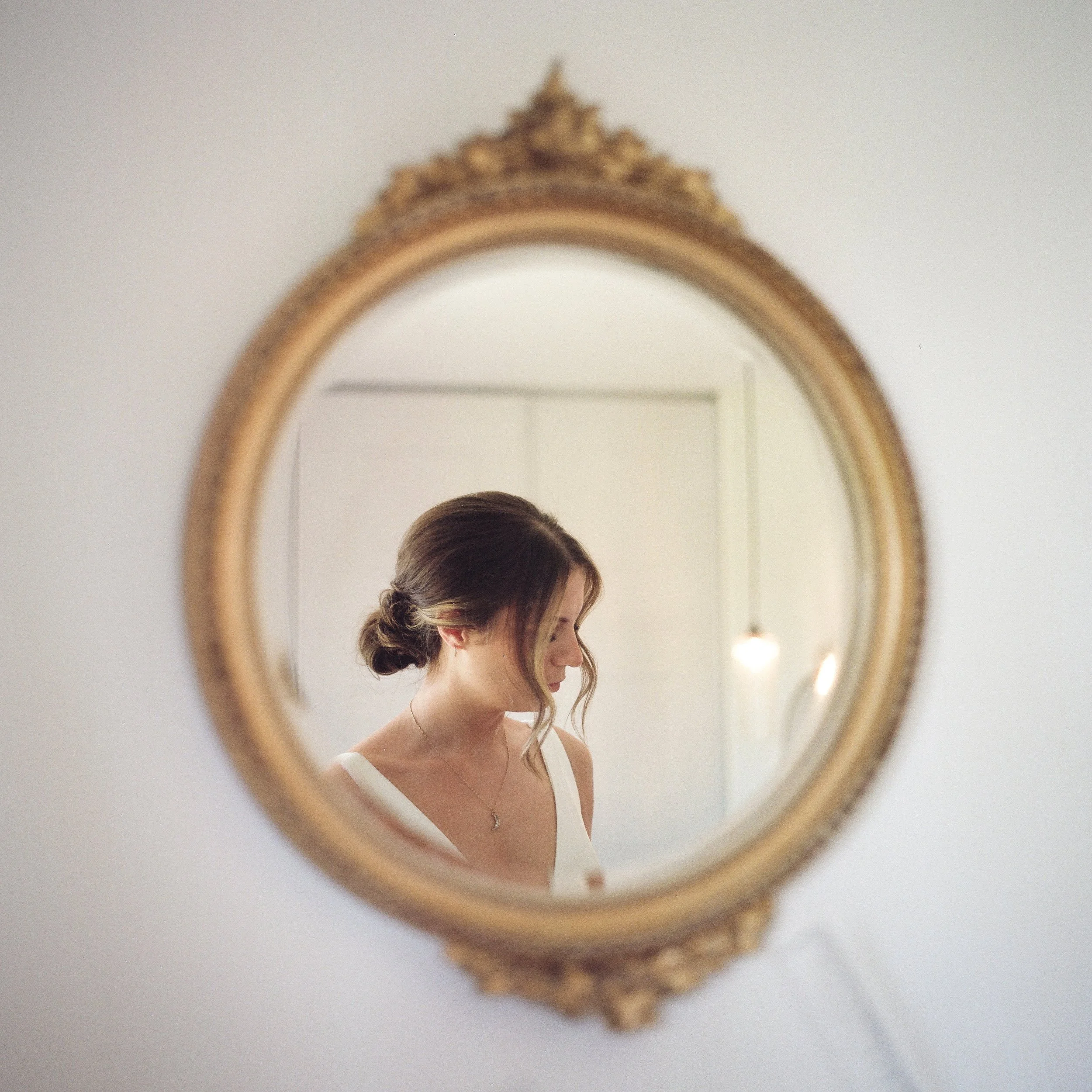 Bridal portrait on 120 medium format film