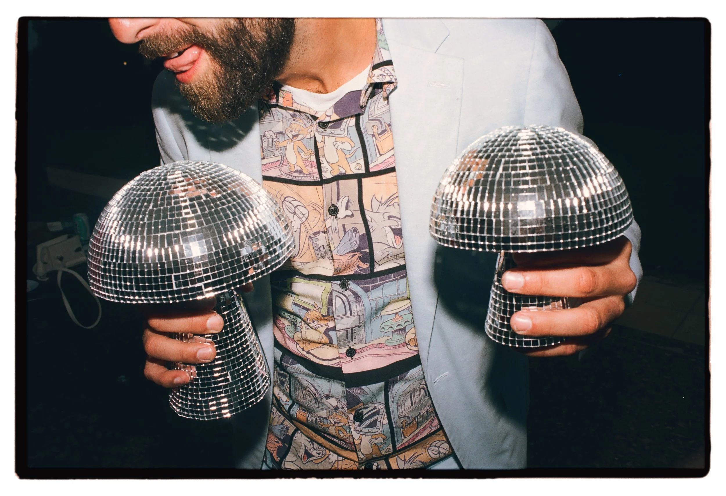 Night time wedding photography on 35mm film with flash