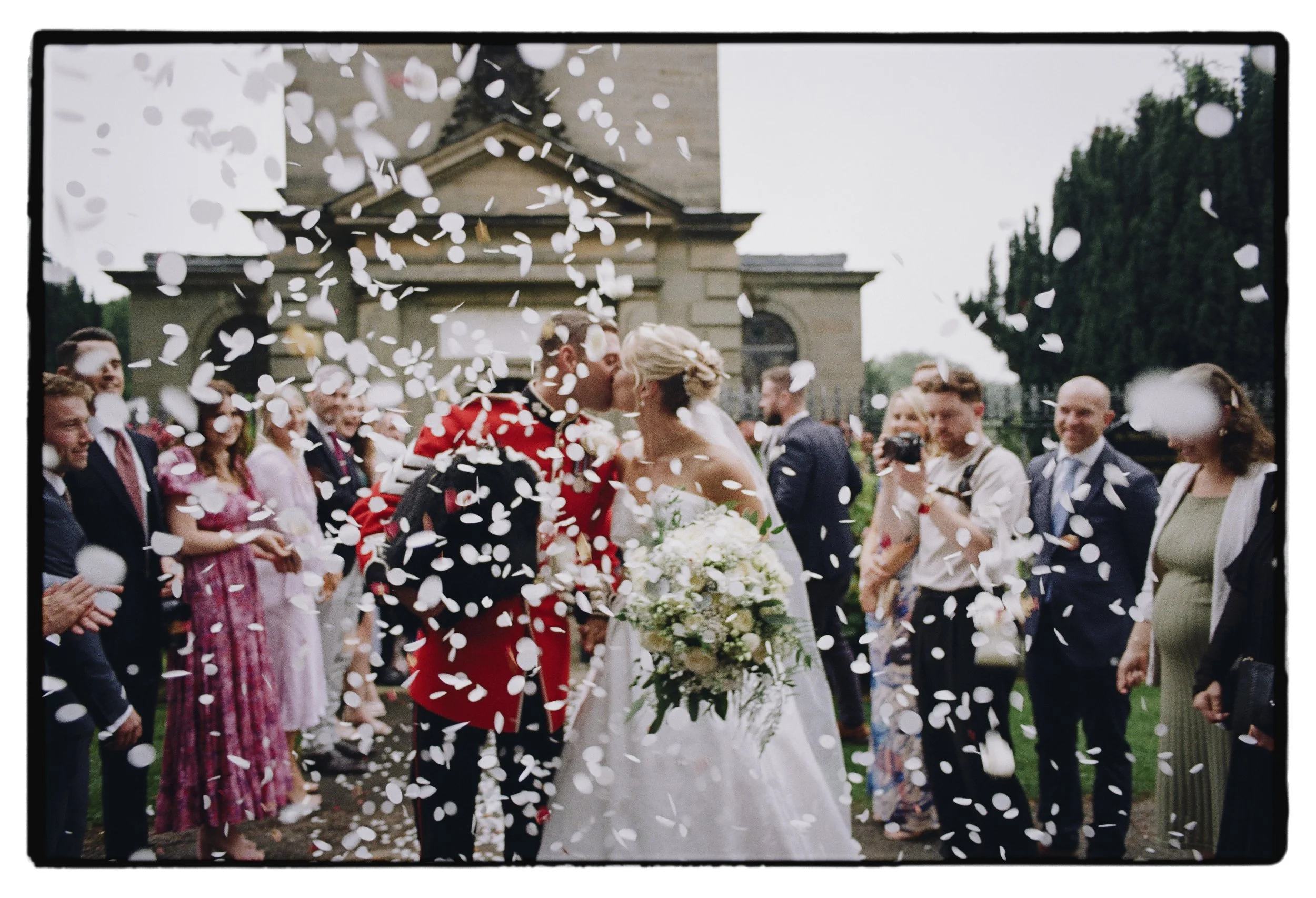 Confetti on film