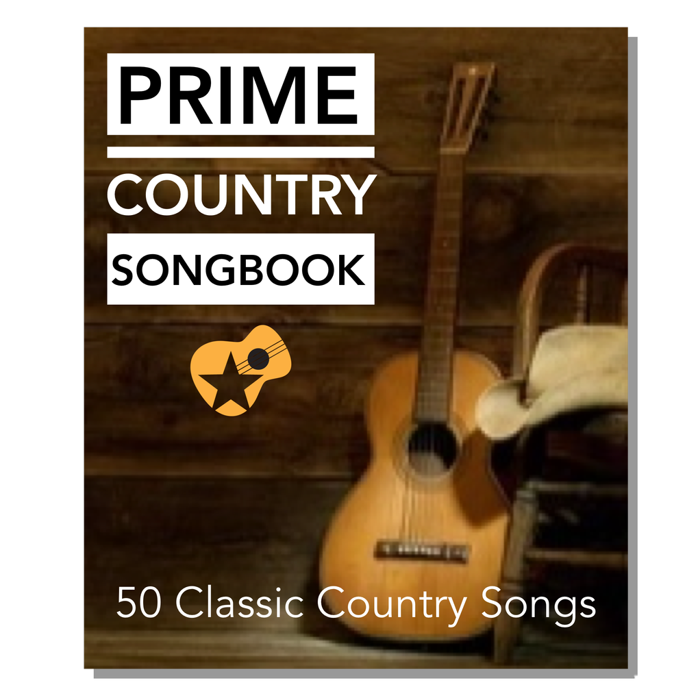 Prime Country Songbook Vol. 1 for Beginner Guitar — Country Song Teacher  Shop