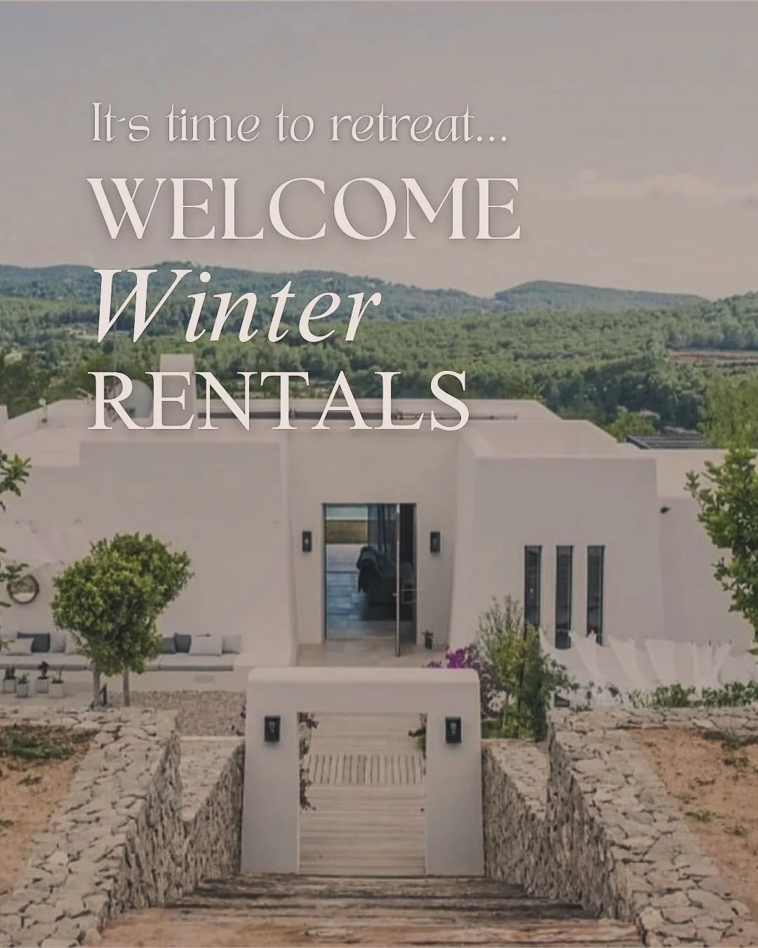 🪻CAN LAVANDA 🪻A Winter Ibiza Affair! 

Available to rent from October to May 

Step into a world of enchantment, where every corner of this gorgeous villa nestled in the hills of Ibiza tells a story of wonder and warmth.

We invite you to Be in the