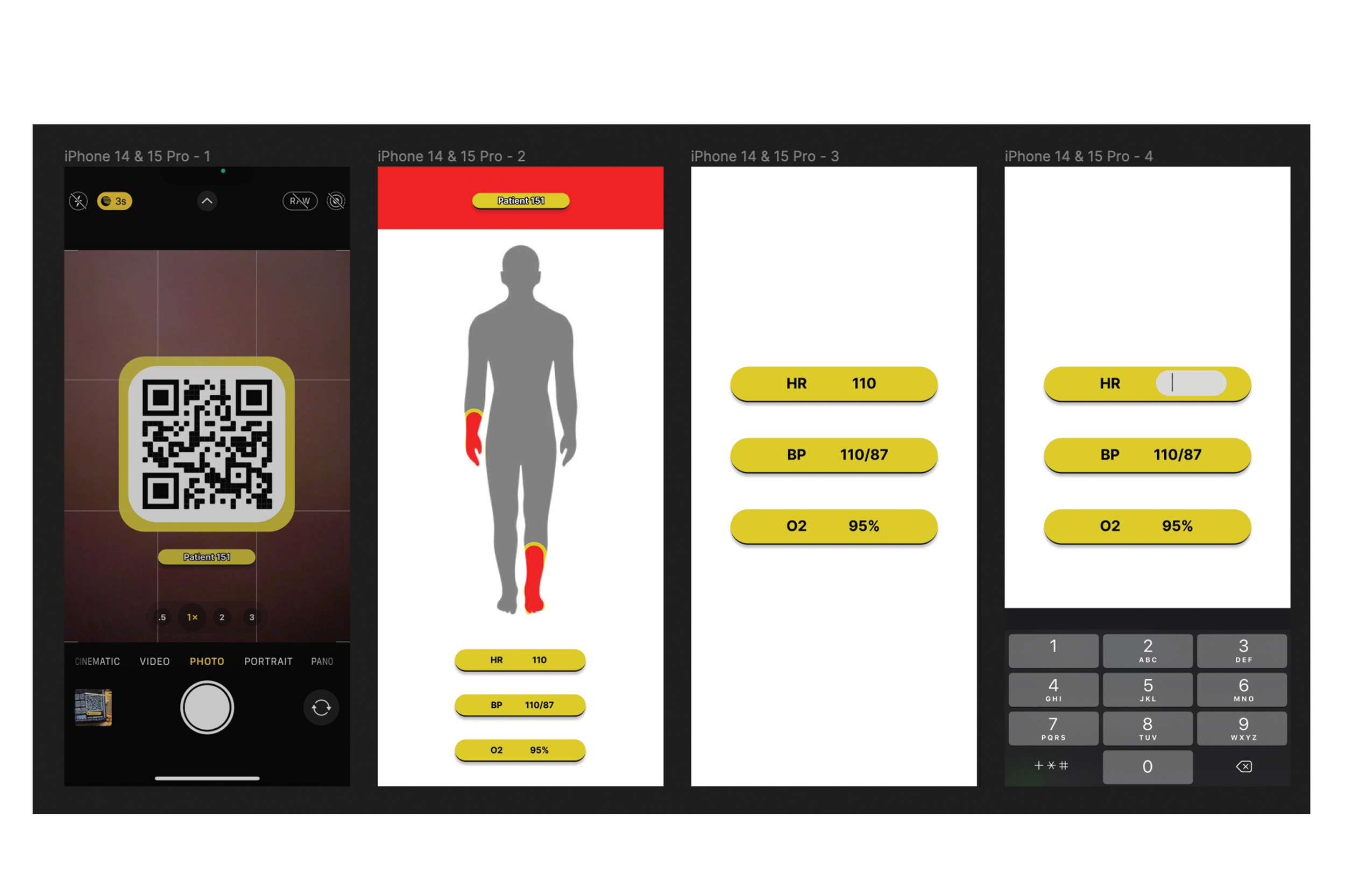 QR phone prototype.