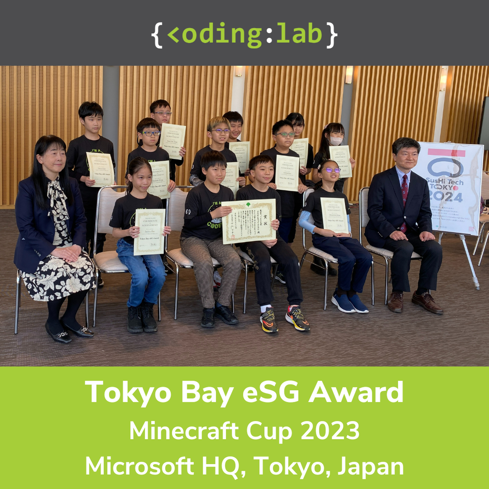 SusHi Tech Tokyo 2024 x Minecraft Cup 2023 | Coding Lab