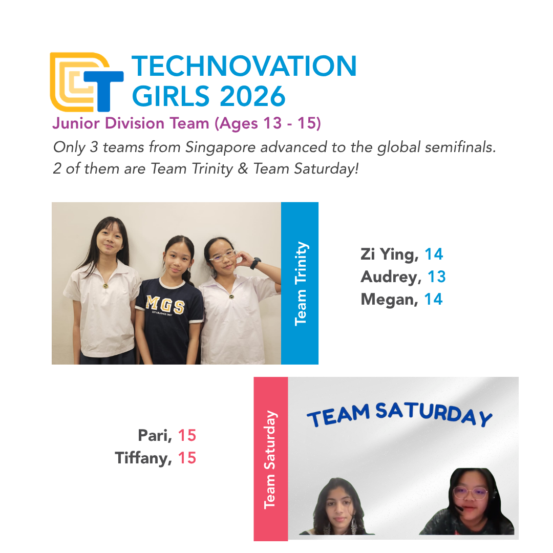 Technovation Girls 2026 Global Challenge (Junior Division)