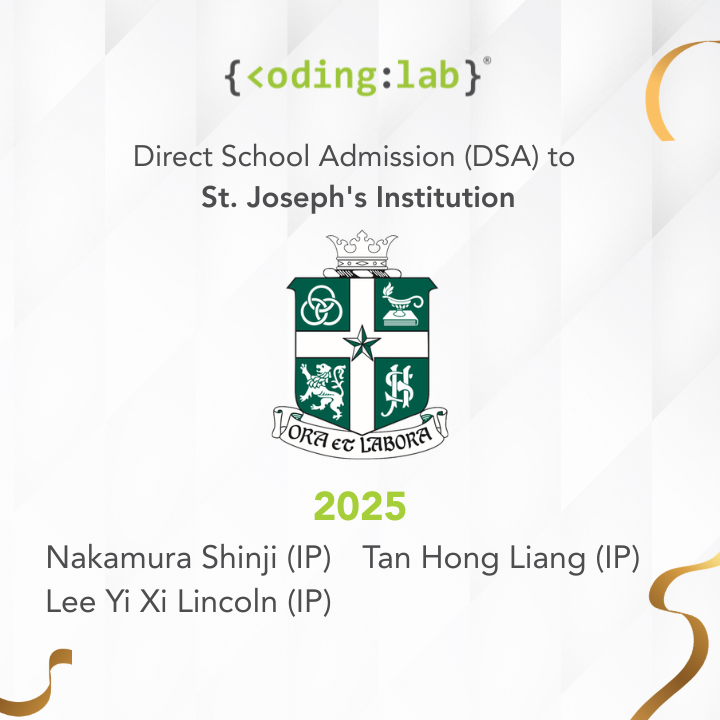 2025 DSA to St. Joseph’s Institution