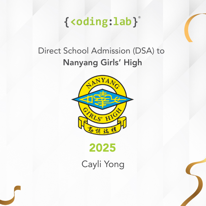 2025 DSA to Nanyang Girls’ High School