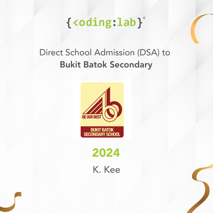 2024 DSA Offers for Bukit Batok Secondary School