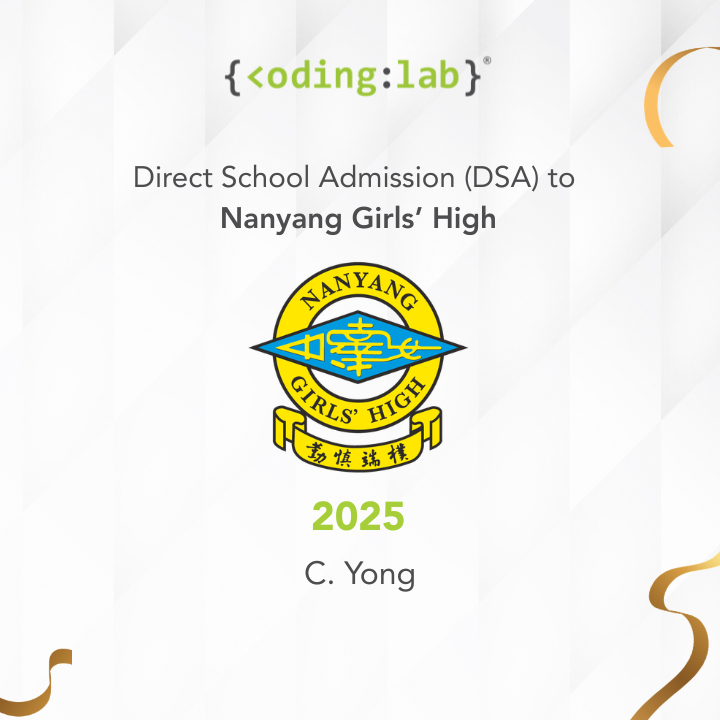2025 DSA to Nanyang Girls’ High School