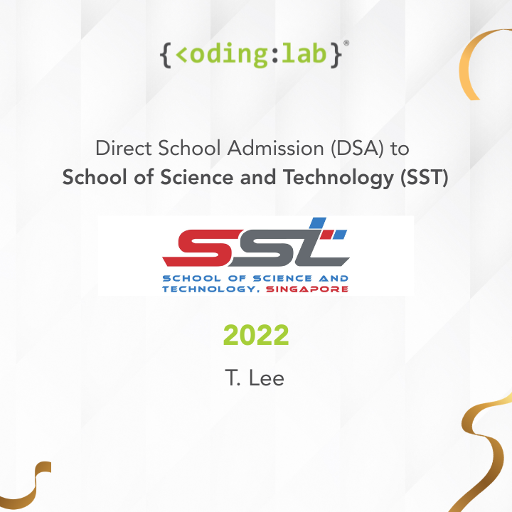 2022 DSA Offers for School of Science and Technology (SST)