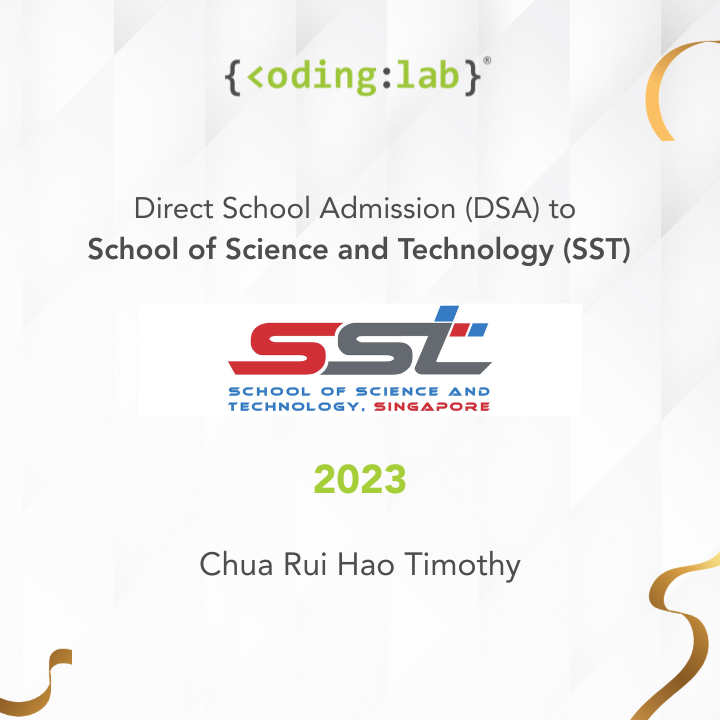 2023 DSA Offers for School of Science and Technology (SST)