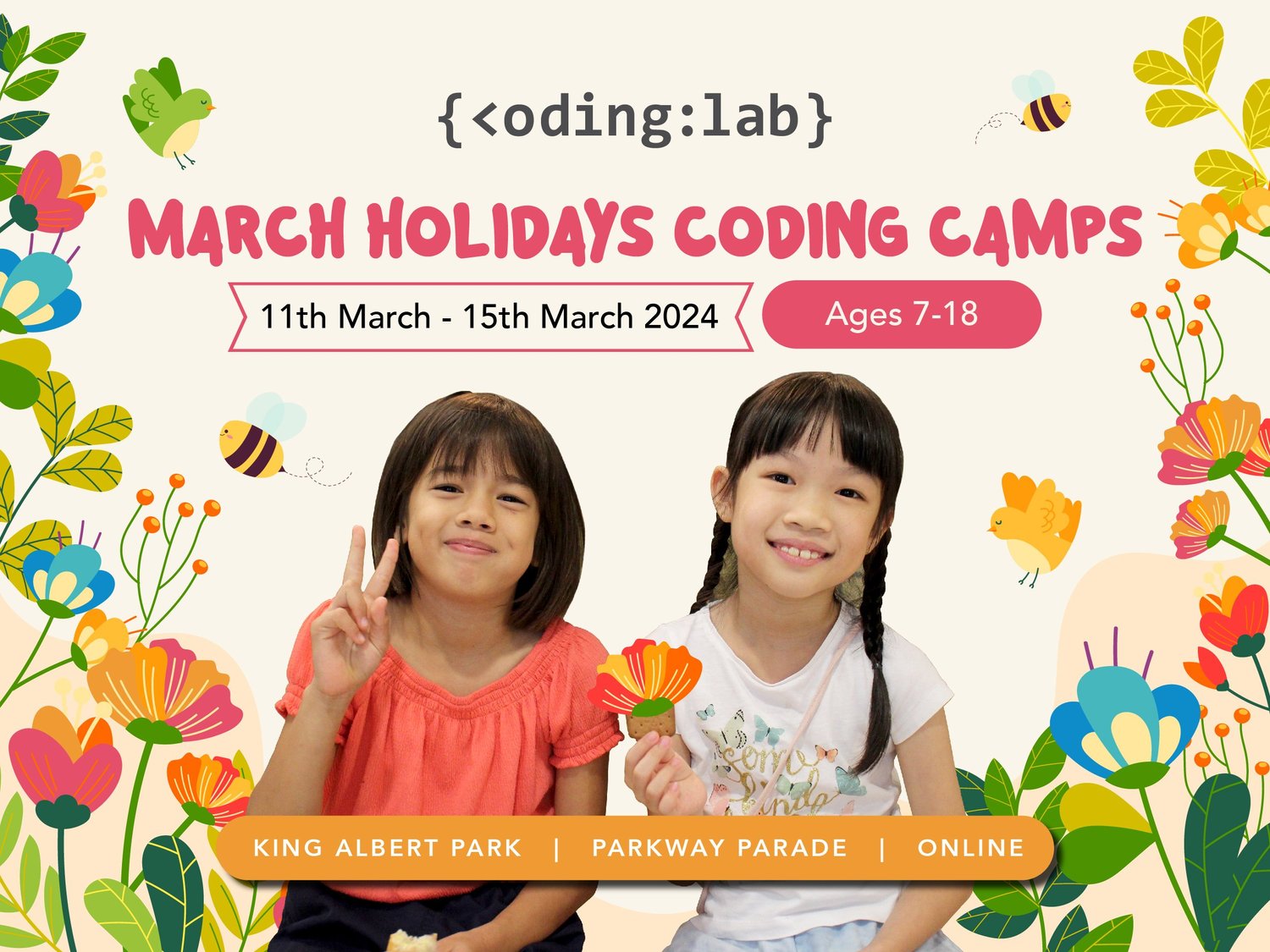 Fun Techtivities in March! | Coding Lab