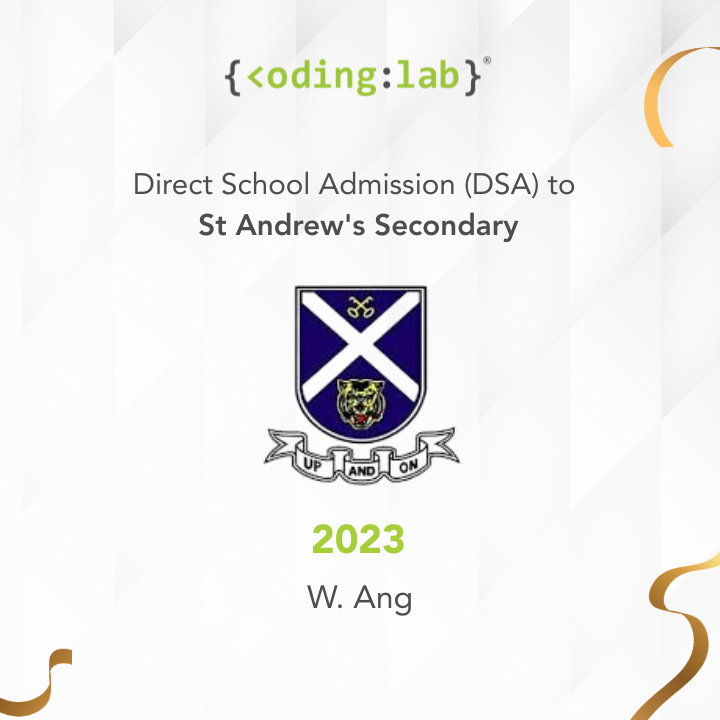 2023 DSA Offers for St. Andrew’s School (Secondary)