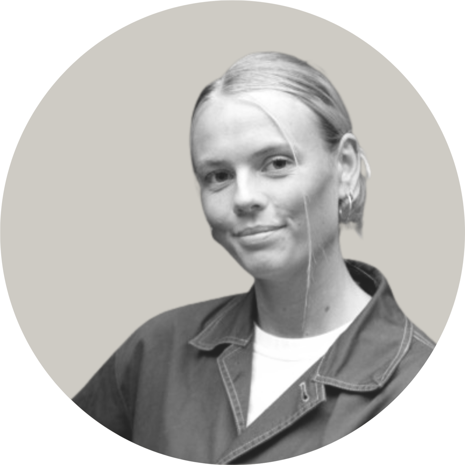 sort hvid billede af Ellen