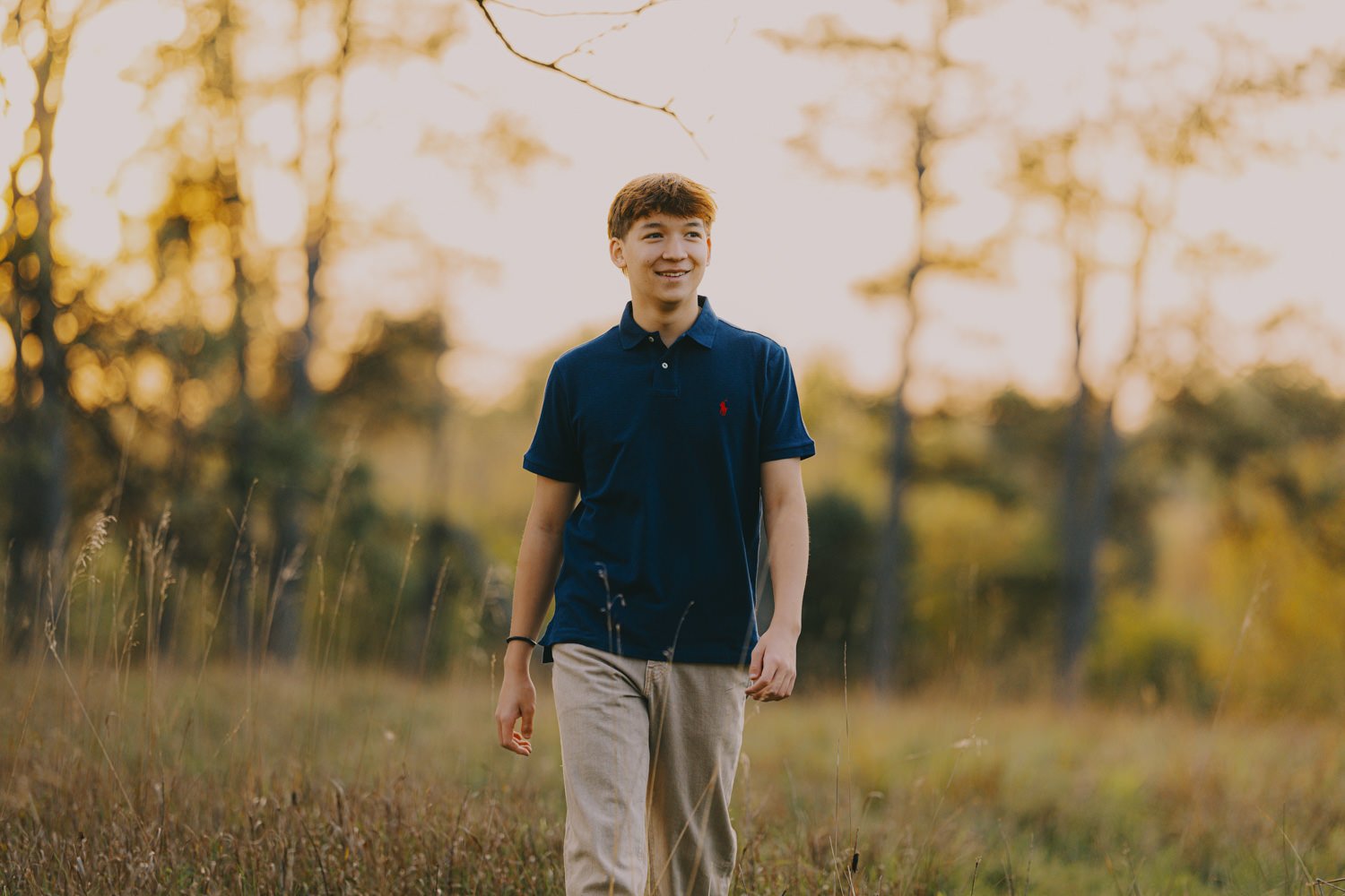 High school senior photography at Pioneers Park in Lincoln NE