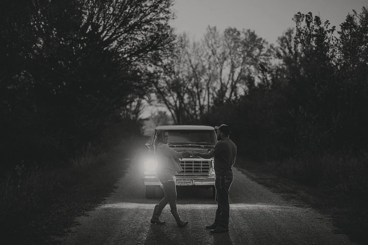 Couples walking near water at Wagon Train Lake
