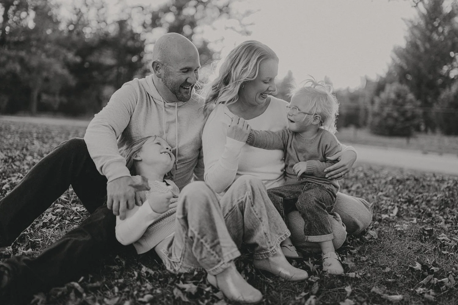 Fall family photos in Lincoln Nebraska