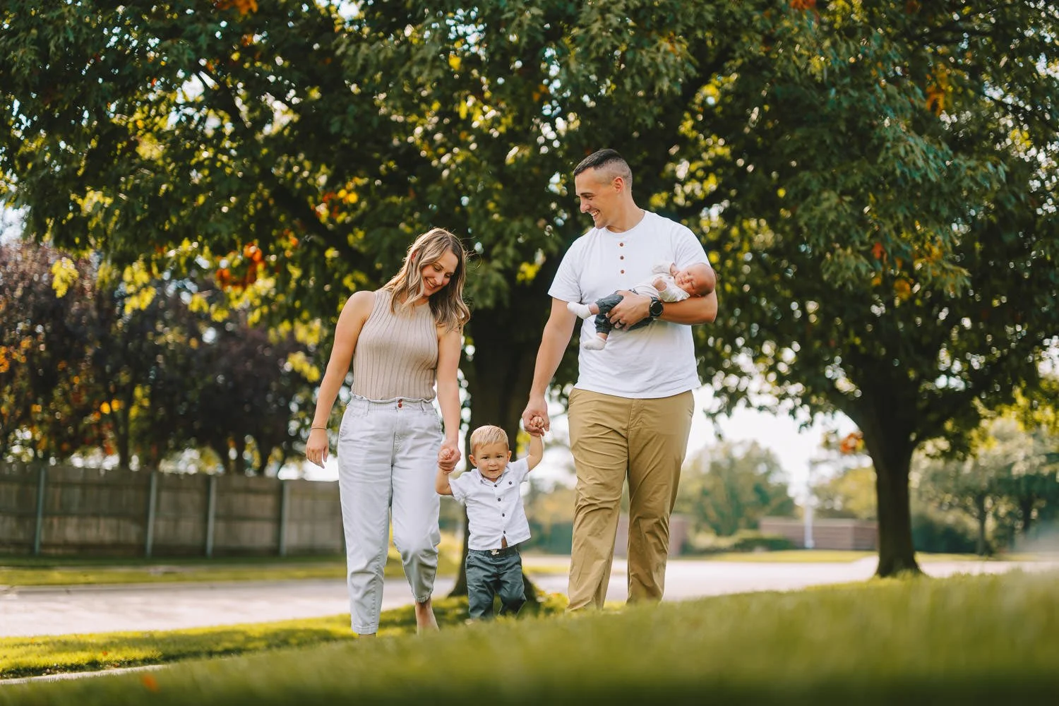 4. Relaxed in home photo session in Lincoln