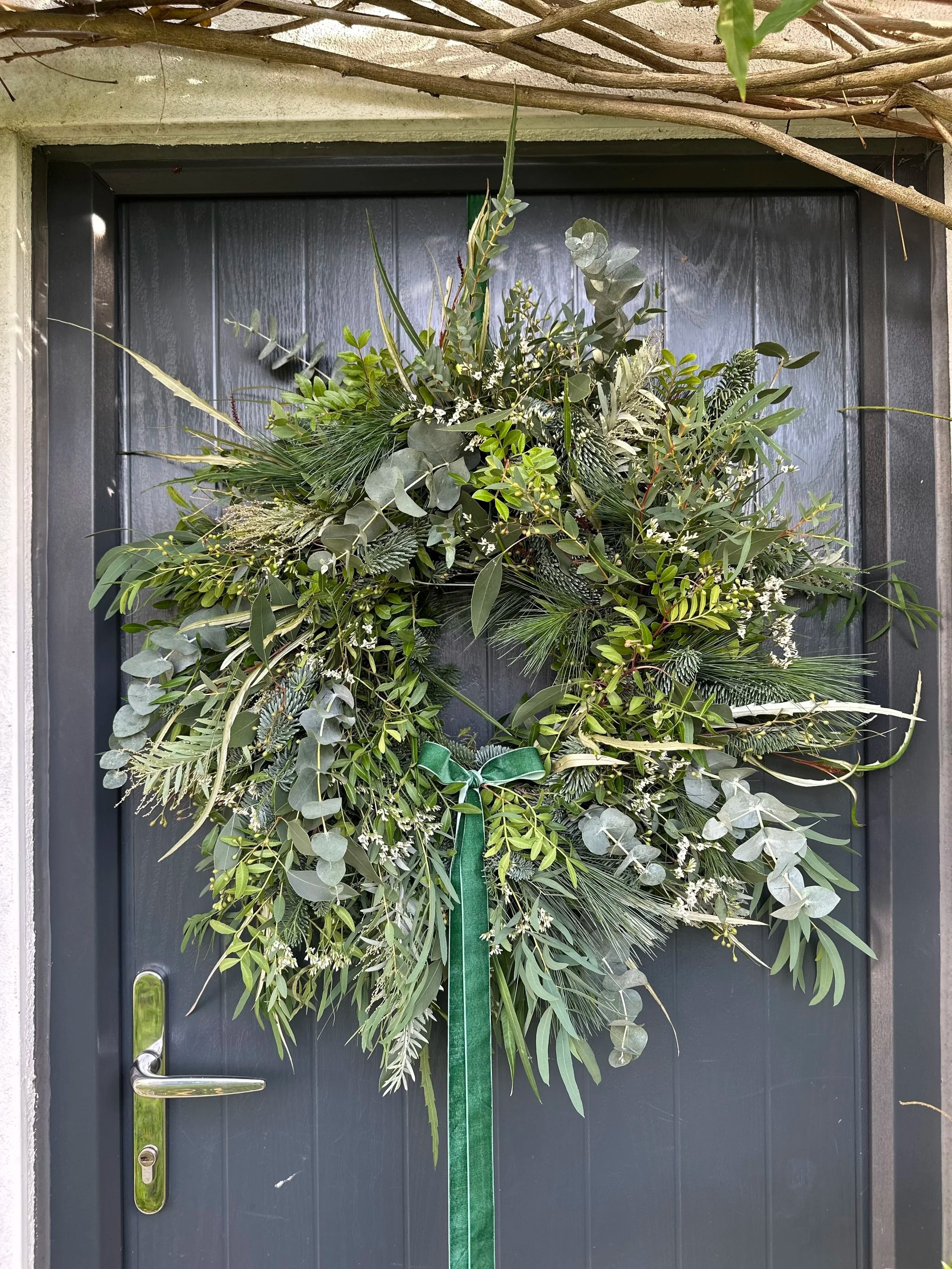 Forever Evergreen Christmas Wreath