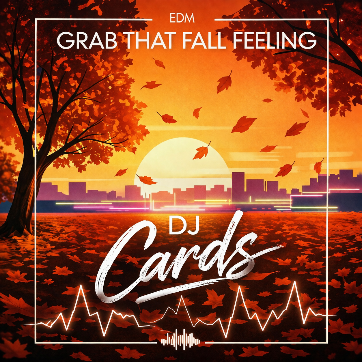 EDM/Review DJ Cards - Grab That Fall Feeling