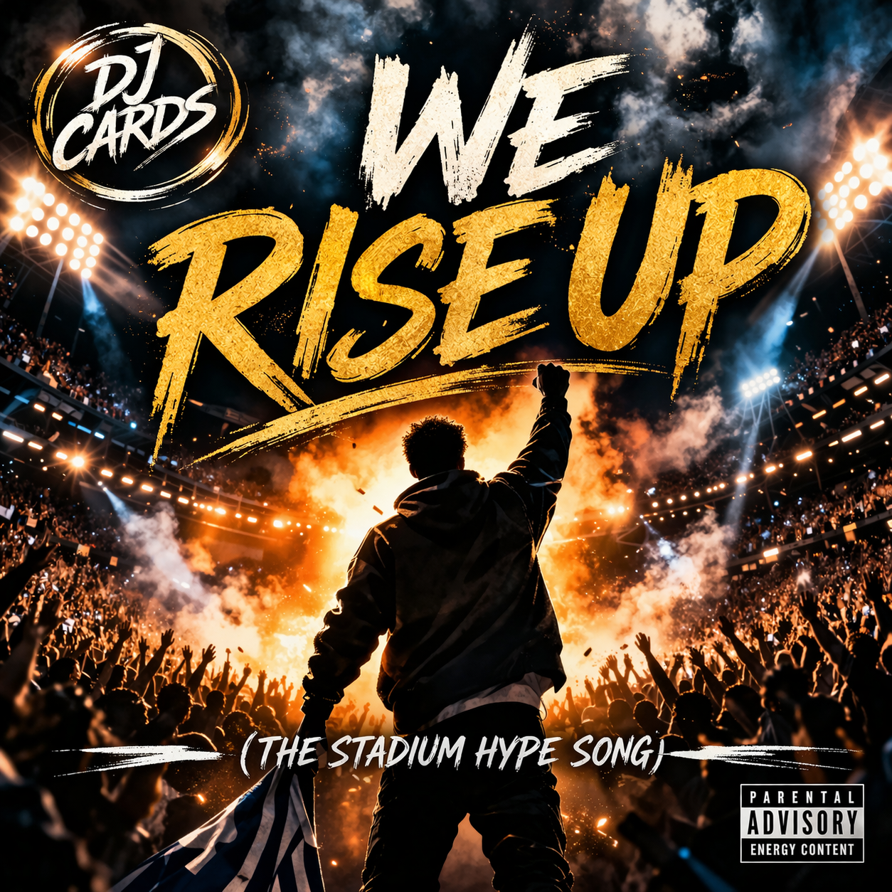EDM/Review DJ Cards - We Rise Up (The Stadium Hype Song)