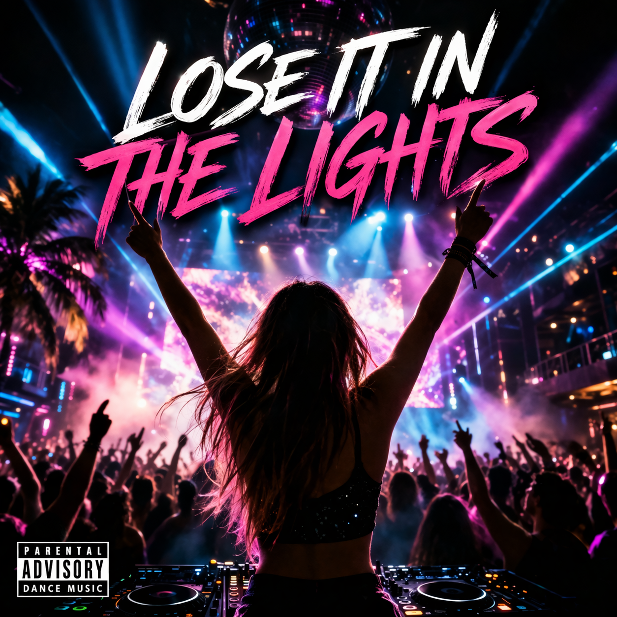 EDM/Review DJ Cards - Lose It in the Lights
