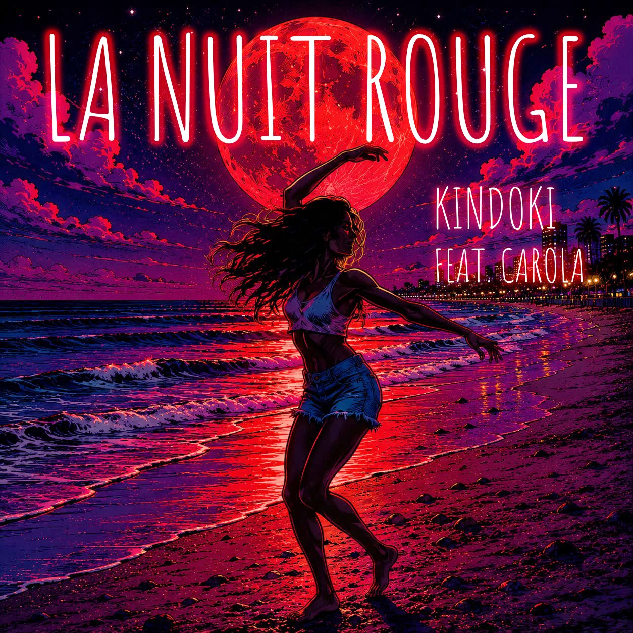 Electronic/Review Kindoki - LA NUIT ROUGE (feat. Carola)