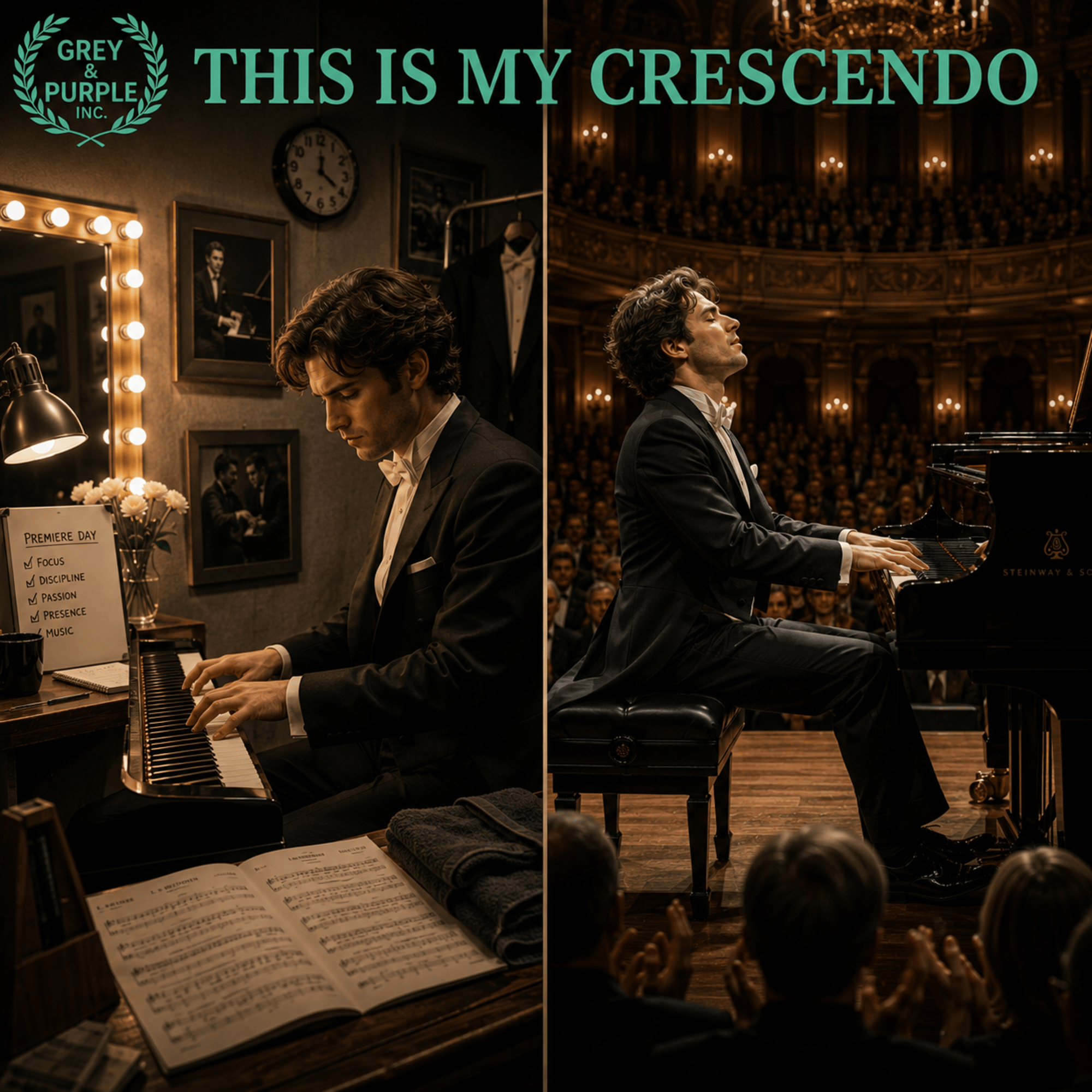 Pop/Review Grey &amp; Purple Songbook - This is My Crescendo