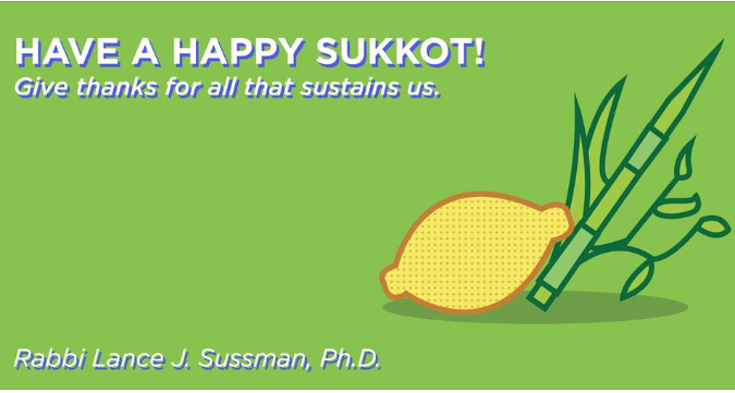 Have a happy Sukkot!