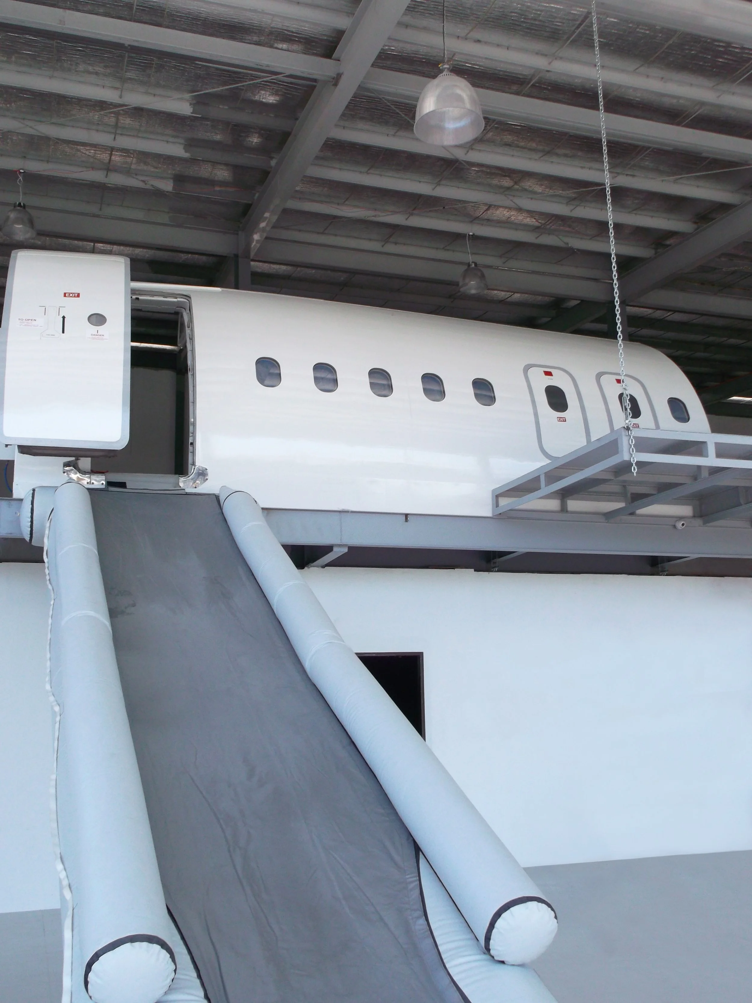 cabin emergency evacuation trainer