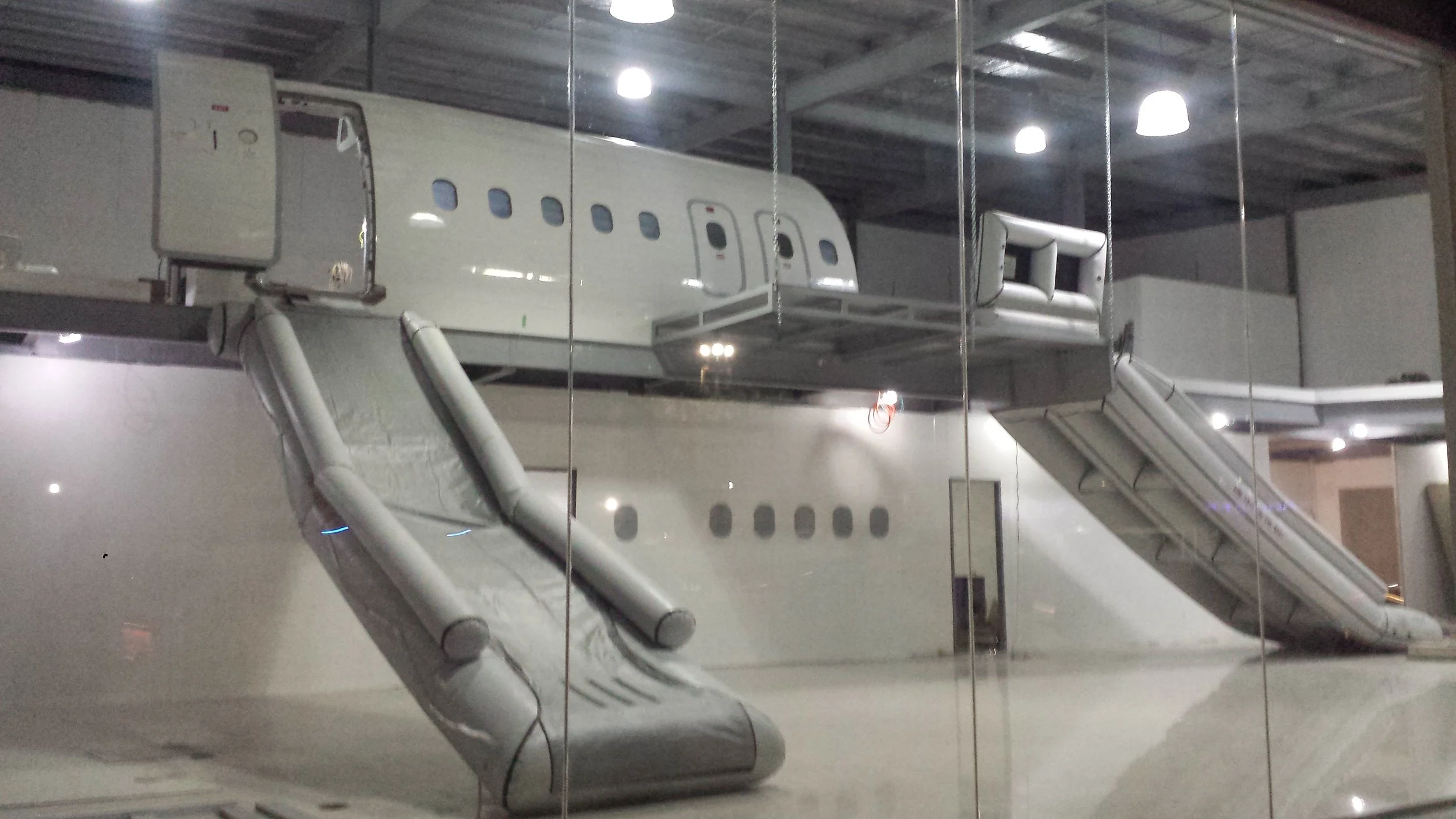 cabin emergency evacuation trainer