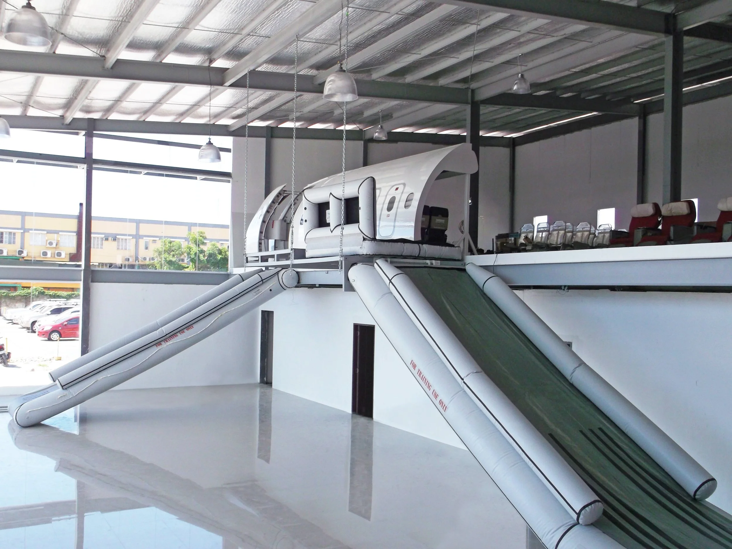 cabin emergency evacuation trainer