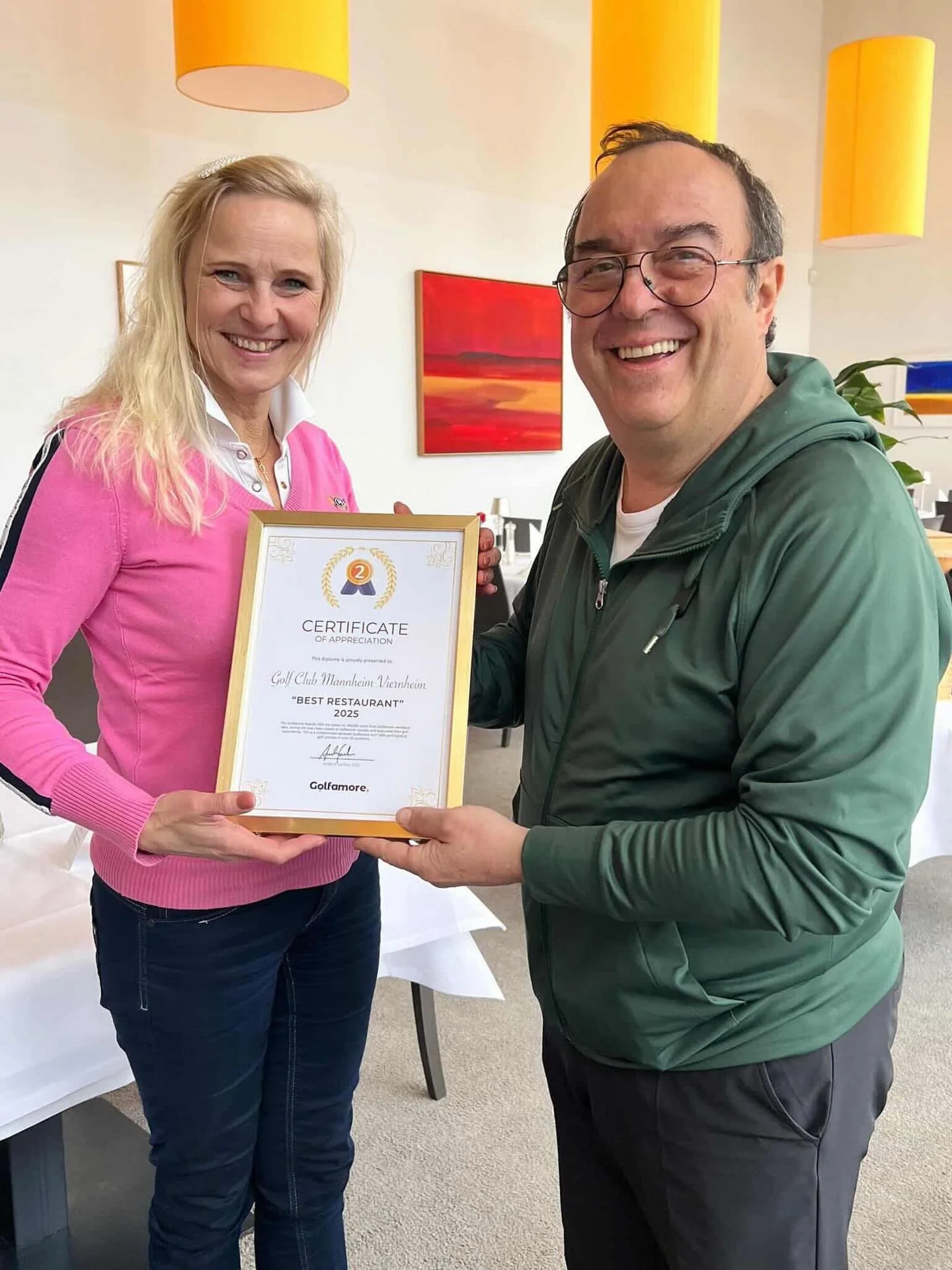 🏆 Gro&szlig;er Erfolg f&uuml;r @1930_das_restaurant &amp; den @golfclubmannheim_viernheim!
Bei den @golfamore Awards 2025 wurden wir zur zweitbesten Restaurant-Adresse Deutschlands unter 300 Golfanlagen gek&uuml;rt! ⛳✨
Mehr als 150.000 Bewertungen b