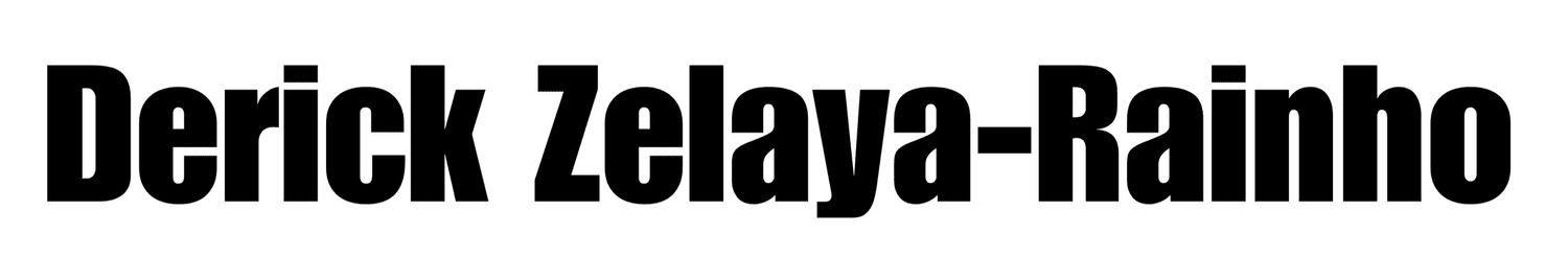 Derick Zelaya-Rainho