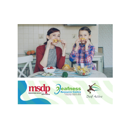 Family Cooking with Merseyside Society for Deaf People