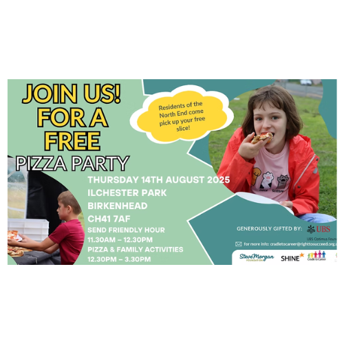 Free Pizza party in Ilchester Park 