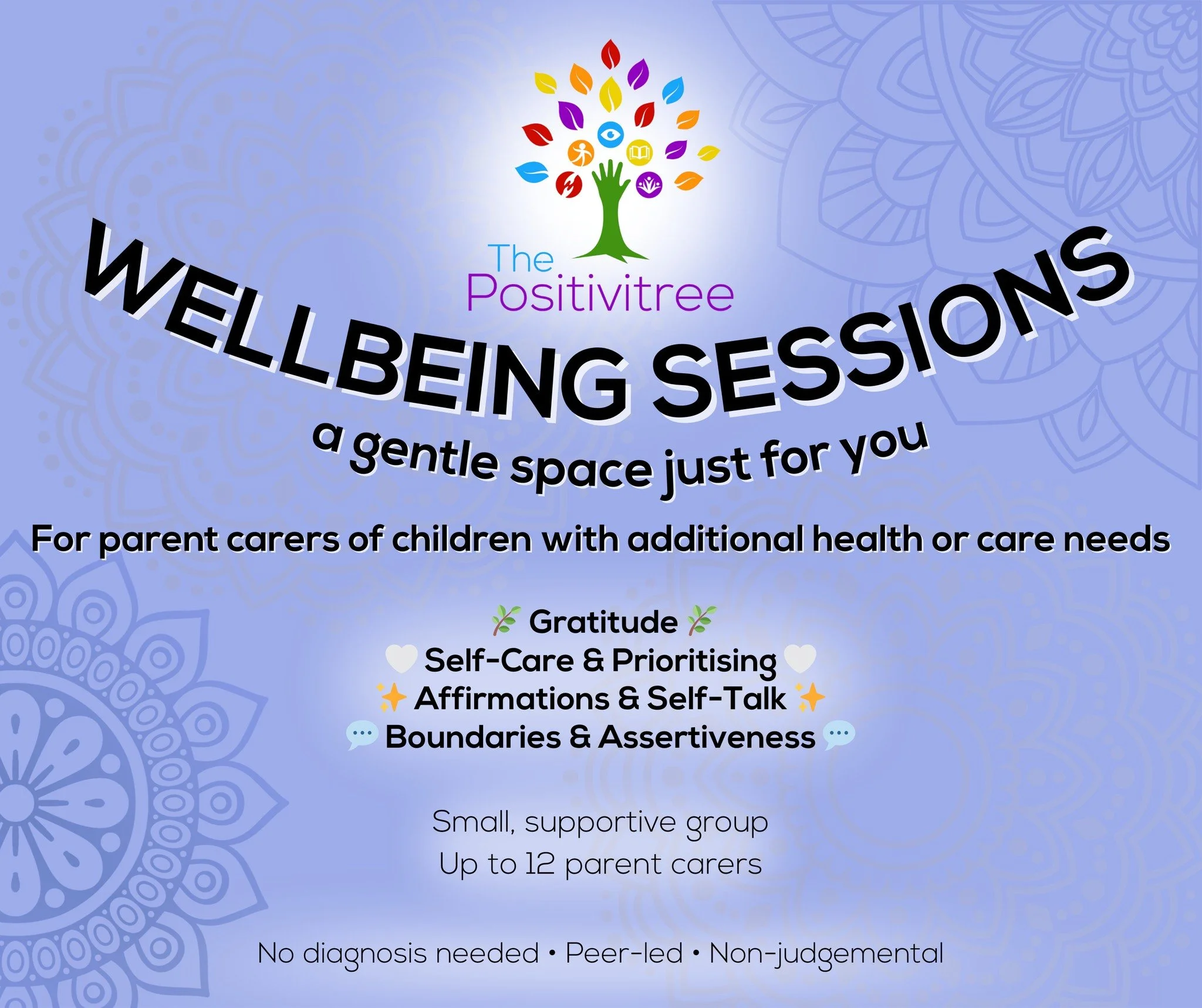 Parent Carer Wellbeing Session - Affirmations and Self Talk