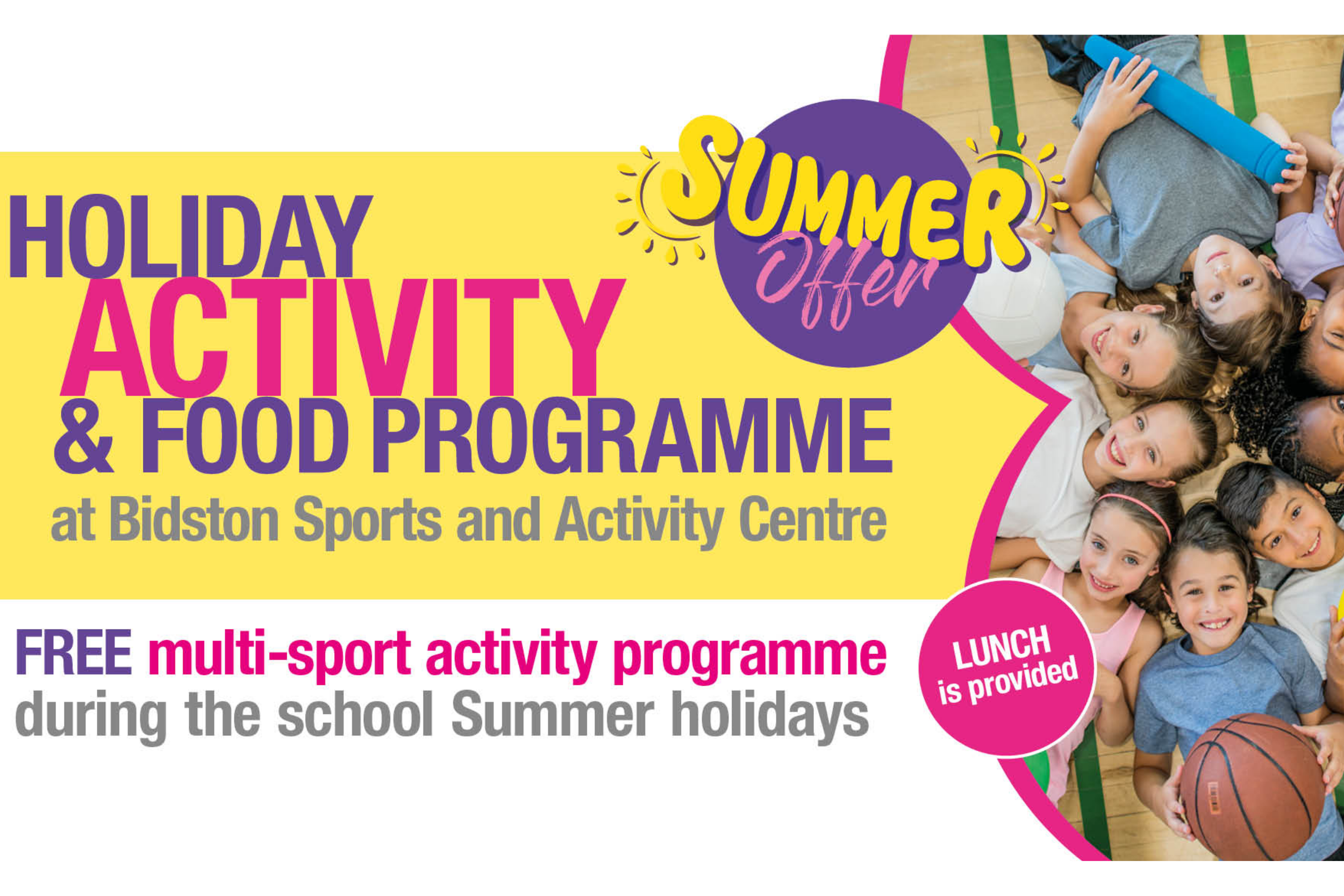  Summer Holiday Activity Fund Programme